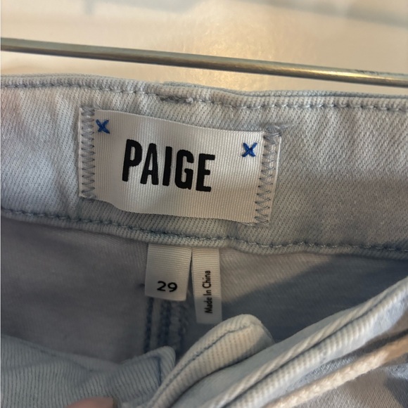 PAIGE Women's Carly High rise Ankle Length Tie Waist in Kokomo size 29 EUC - Picture 3 of 4